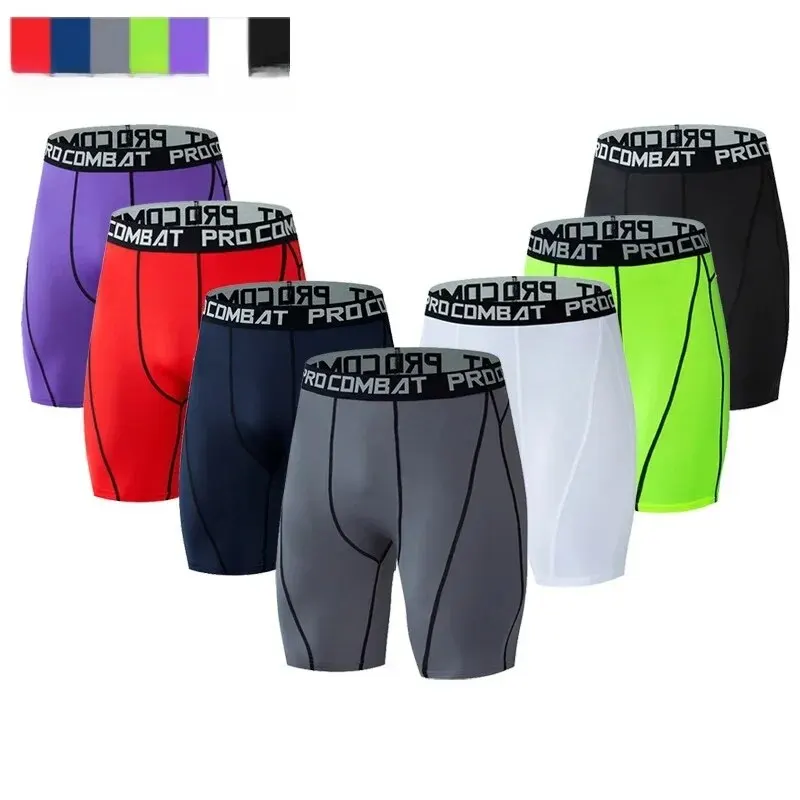 Sports Shorts Basketball Pants Sports Sweatpants Men&rsquo;s Quick-Dry Fitness Pants Cycling Sports Tight High Elastic