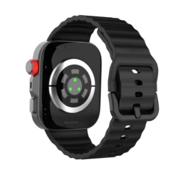 Silicone Sport Replacement Watch Strap - Premium Wristband Accessory for HUAWEI watch fit 3 (Black)