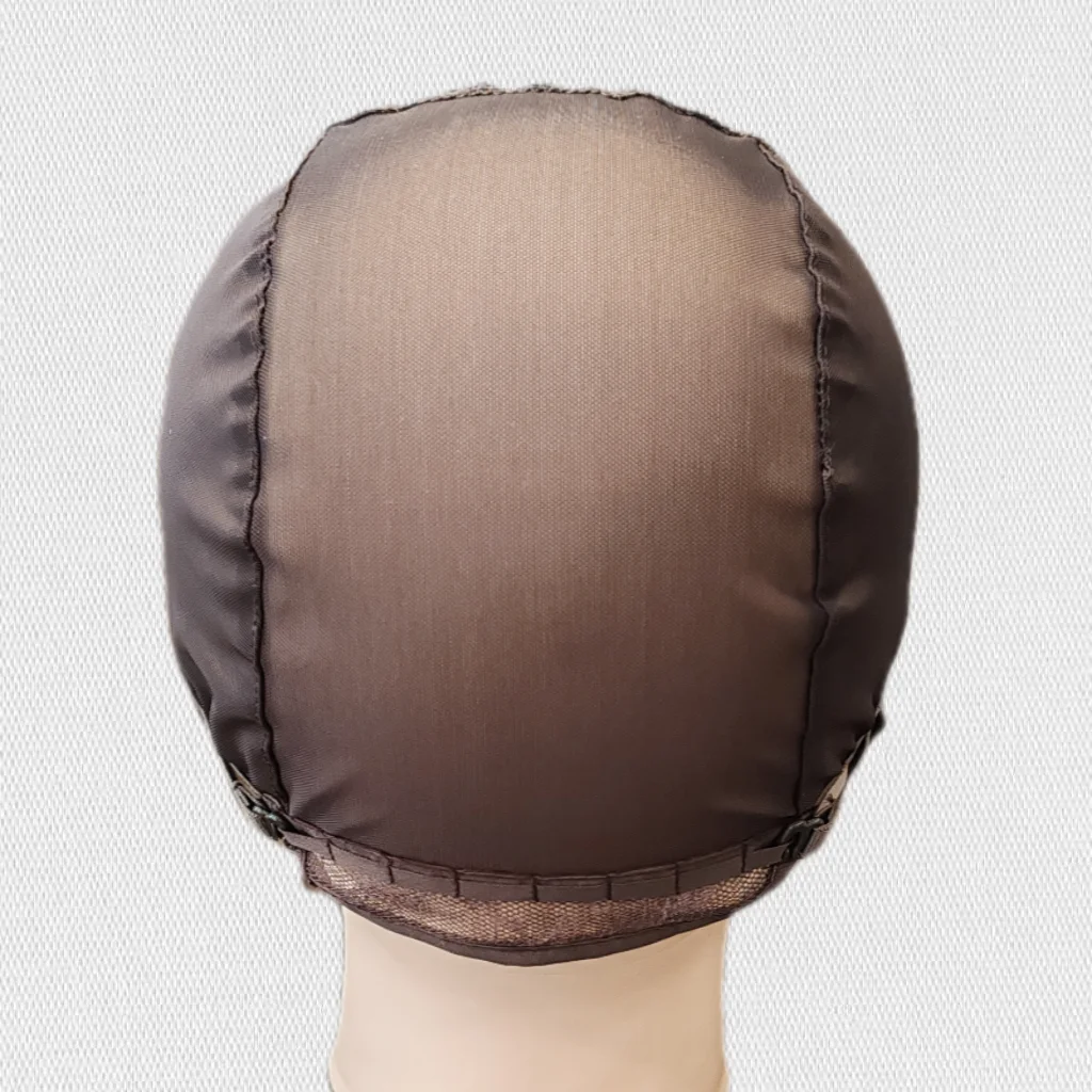 5pc Rose Net Full Machine Made Wig Cap With Adjustable Strap Hairnets on The Back Weaving Cap Glueless Wig Caps