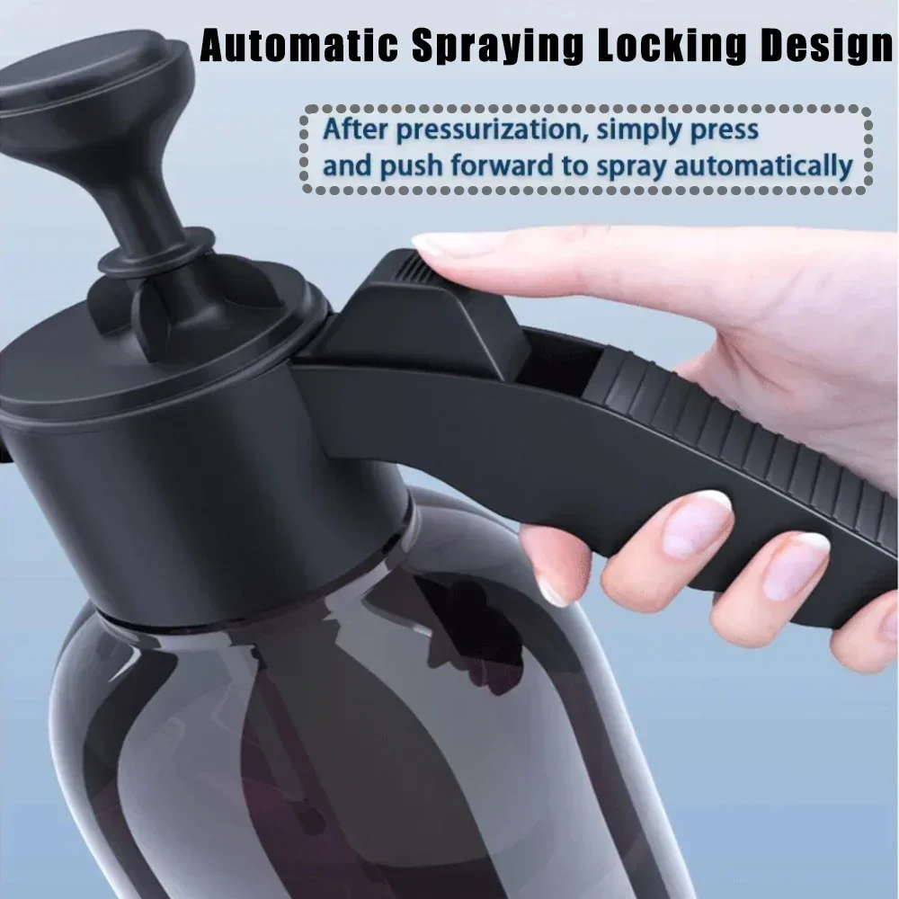 Car wash watering can hand-pressed car wash foam watering can home car 2L flower spray watering can flower watering sprayer