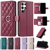 Wallet Card Slots Case For Samsung Galaxy S24 Ultra Case Funda for Samsung S 24 Ultra S24 FE s24 Plus Small Fragrant Flip Cover 1