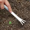 Stainless Steel Root Rake 3-Prong Loosen Soil Bonsai Tool Garden Turning With Handle Ergonomic Tree Tools Soil Bonsai U1I9 5