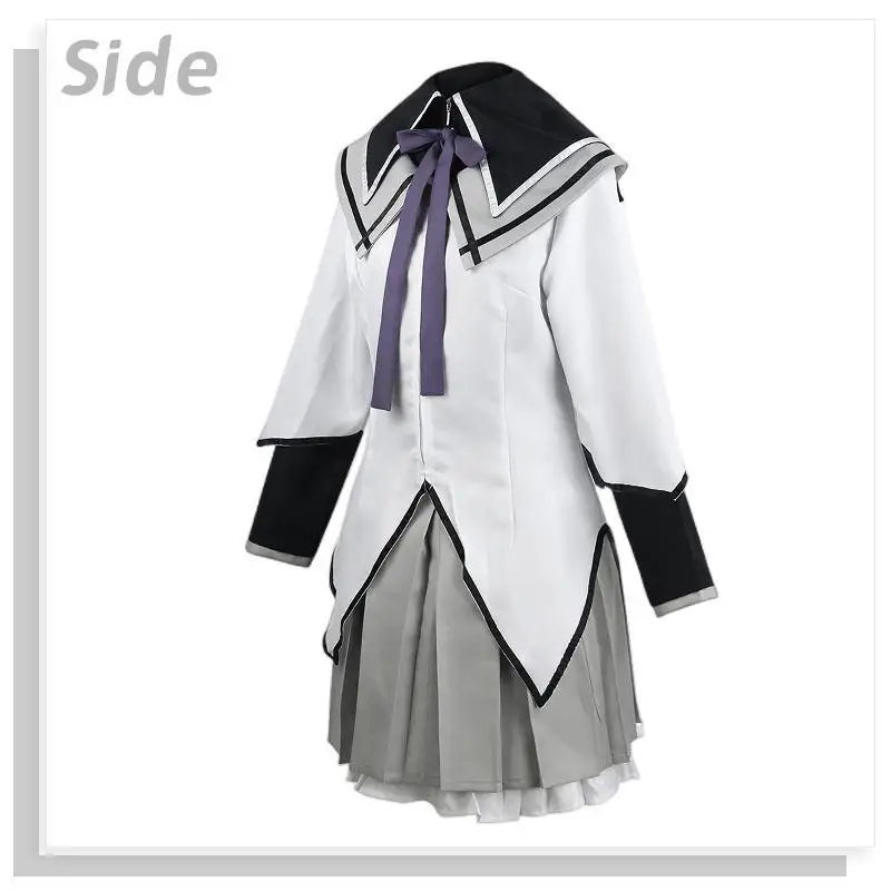 Anime Magical Girl Puella Magi Madoka Magica Akemi Homura Cosplay Costume  Wig Battle Suit Dress Skirt Helloween Party for Women - AliExpress