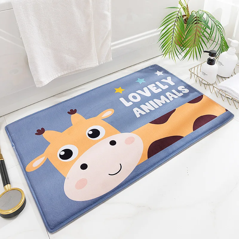 Рисунок 4 - Мультяшный абсорбирующий напольный коврик для ванной