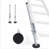 Adjustable Ladder Leveler Kit Extension Articulating Double Sided Step Ladders Anti-Slip Steel Rubber Feet Stabilizer 20 4
