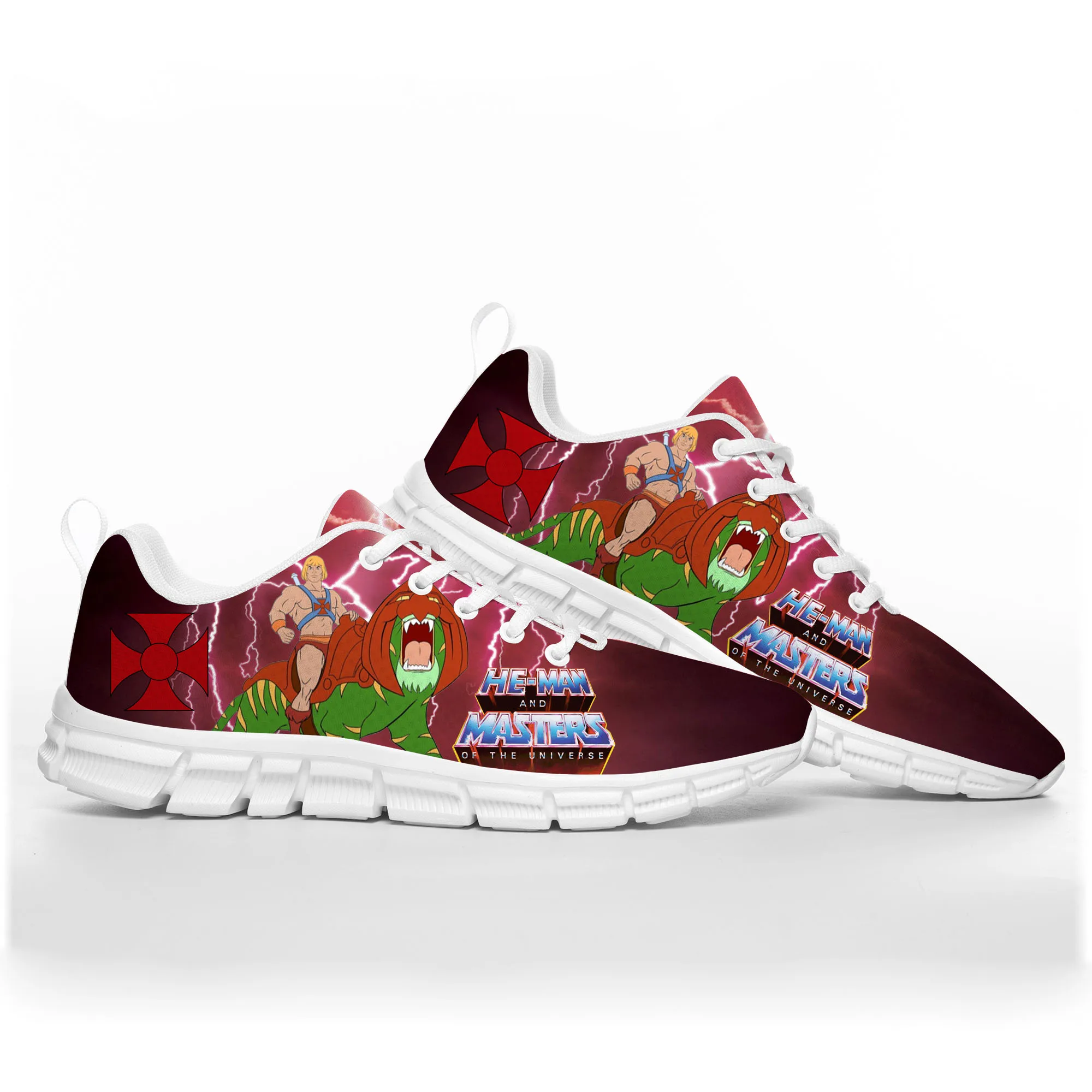 

Спортивная обувь He-Man Masters Of The Universe, мужские, женские, подростковые, детские кроссовки, повседневные, под заказ, высокое качество, обувь для пар