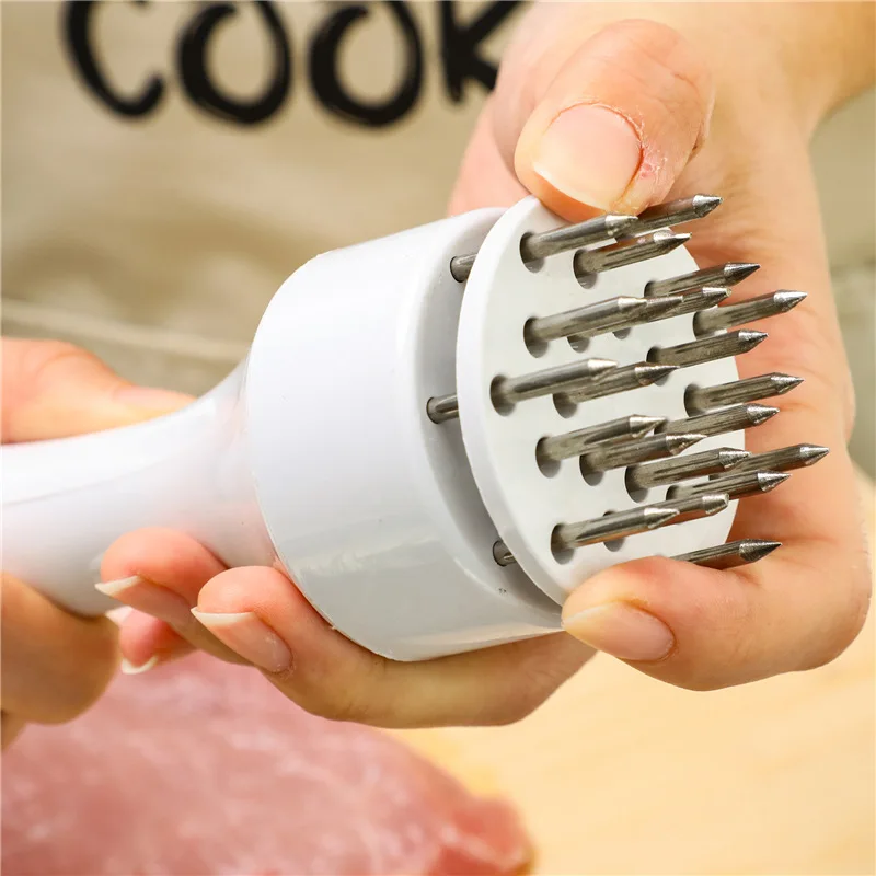 1pc Random Color Easy To Use Kitchen Meat Tenderizer