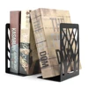 2 Pcs Treelike Desktop Bookends Office Desktop Book Organizer Home Iron Bookends Book Ends Holder Book rack Stand Shelf 4