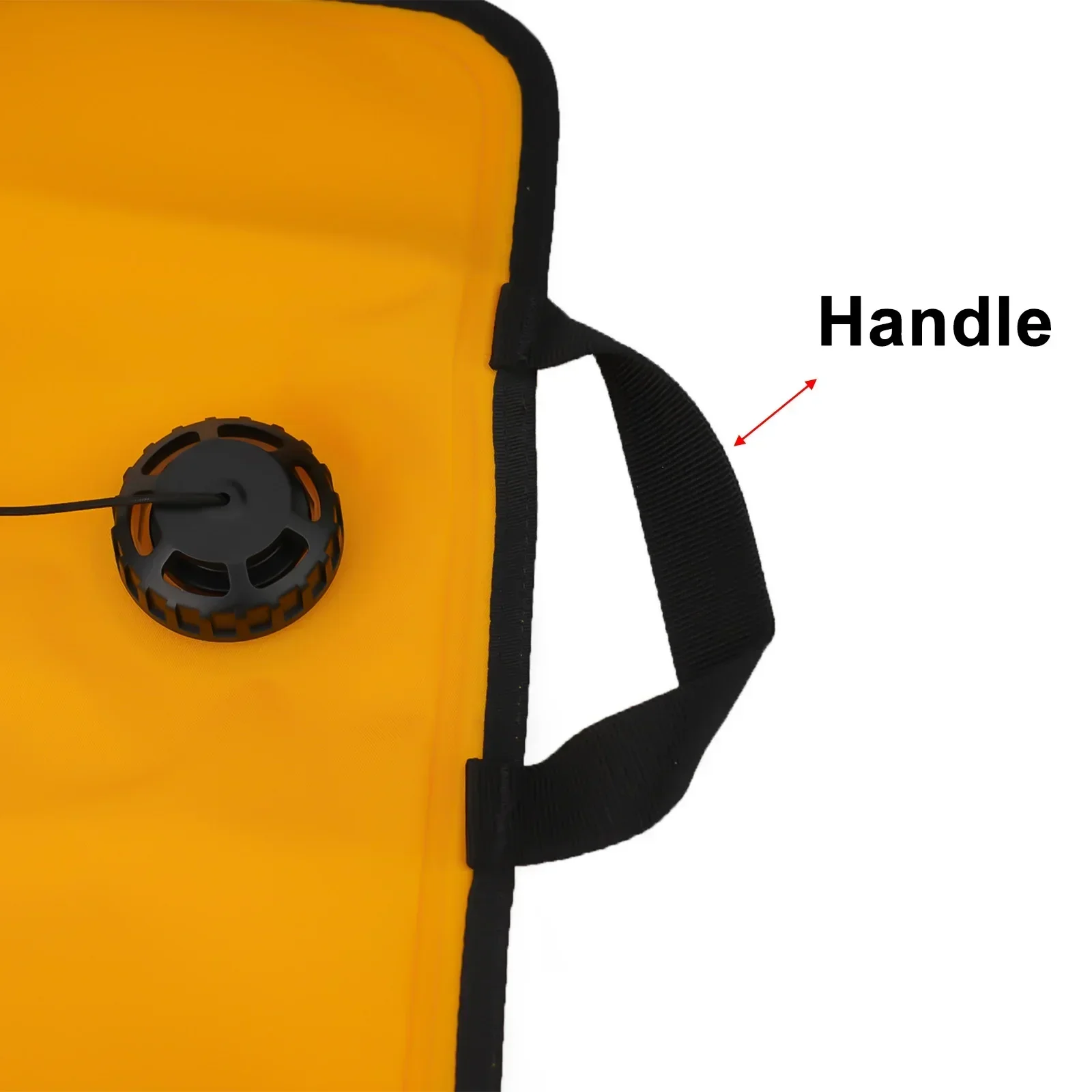 Scuba Diving Lift Bag Nylon Salvage Lift Bag With Dump Valve Gear Underwater Scuba Diving Work 30lbs Equipments