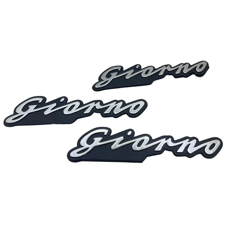 ABS 1 Set Motorcycle Fuel Gas Tank Emblem Badge 3D Scooter Moped Body Fairing Decal Stickers For Honda Giorno DIO AF24 carburettor standard for peugeot buxy speedfight vivacity trekker tkr 50 1 2 scooter dio 50 af24 tact 50 elite sa50 nb50 tg50m