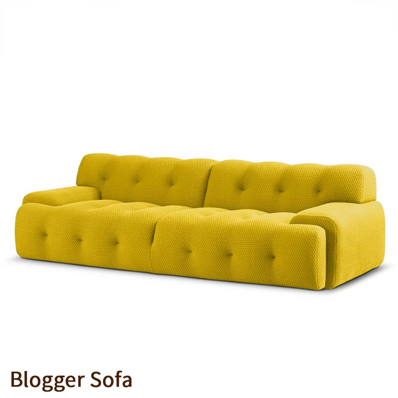 

Sofa Sofa minimalist modern master designed single, two, three, and four person fabric sofa