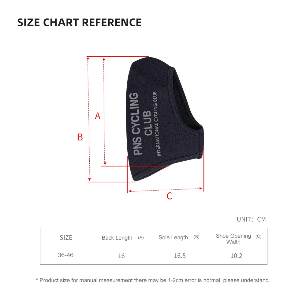 PNS Cycling Shoes Cover Winter Warm Anti slip Waterproof for Cycling