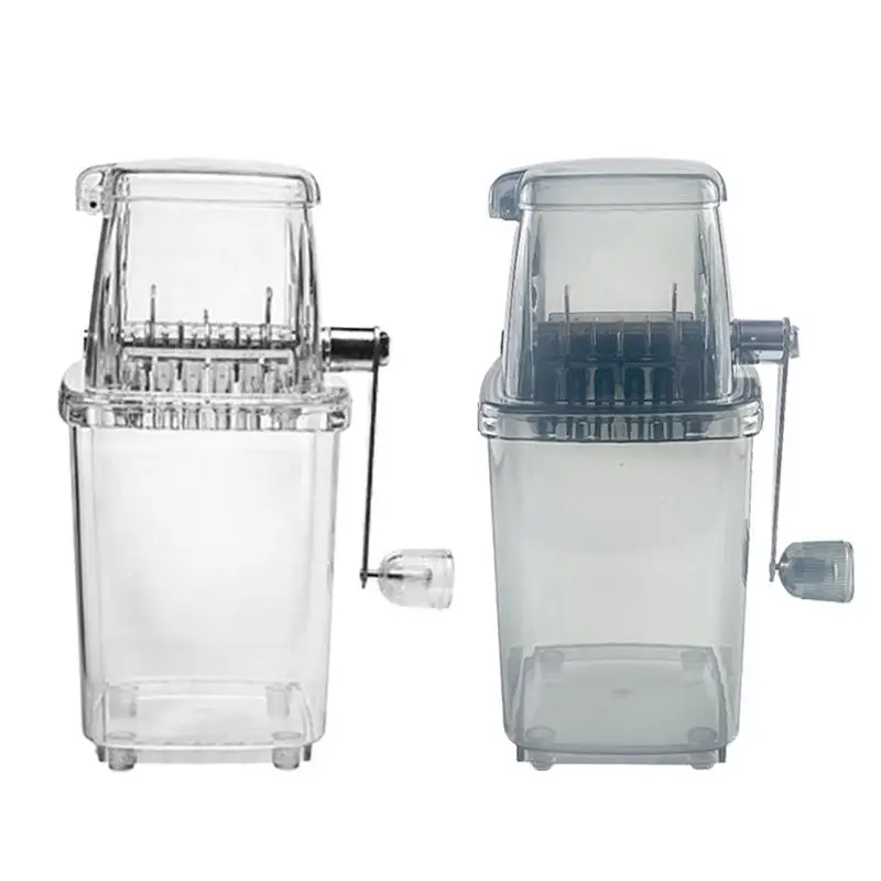 

Ручная дробилка для льда, небольшая машина для дробления льда, портативная Бритва для льда с рукояткой, инструмент для создания снега в виде конуса, кухонные приспособления