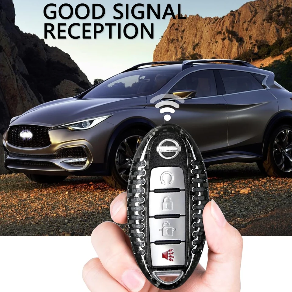 Unique Bargains 2 Button Car Key Fob Cover Compatible For Mazda Cx-3 Cx