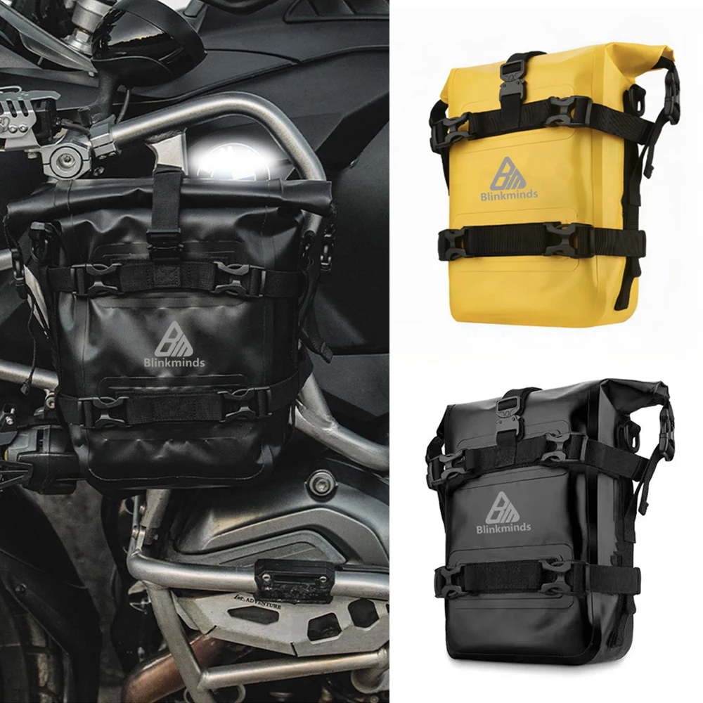 For BMW R1200GS R1250GS Universal Motorcycle Frame Crash Bars Waterproof Bag Repair Tool Placement Bag For HONDA For Suzuki