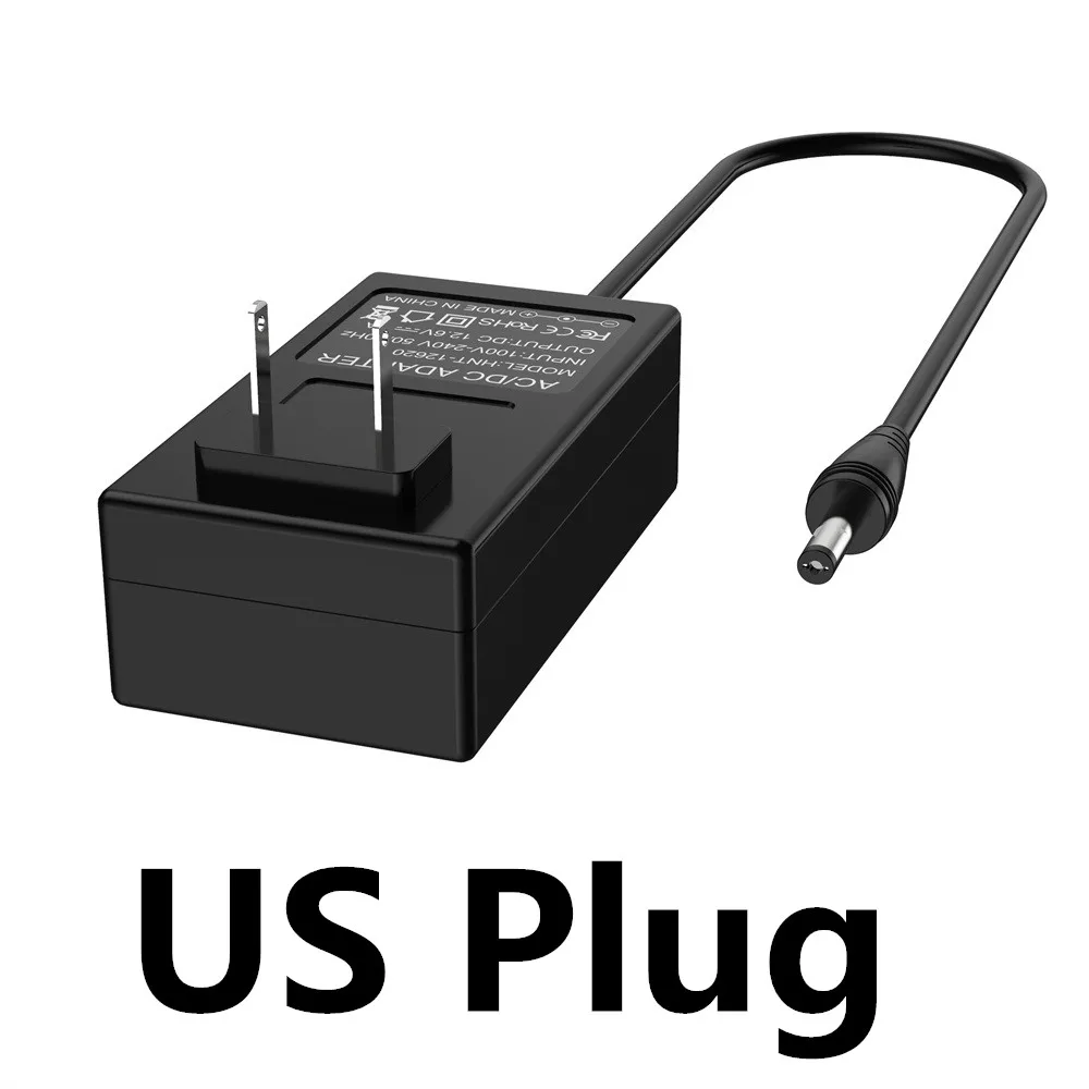 Battery Charger Adapter 8.4V/16.8V/21V 12.6V Lithium Battery Charger DC 5.5*2.1mm 18650 Polymer EU/ US plug Lithium Li-ion Battery Charger Power Adapter
