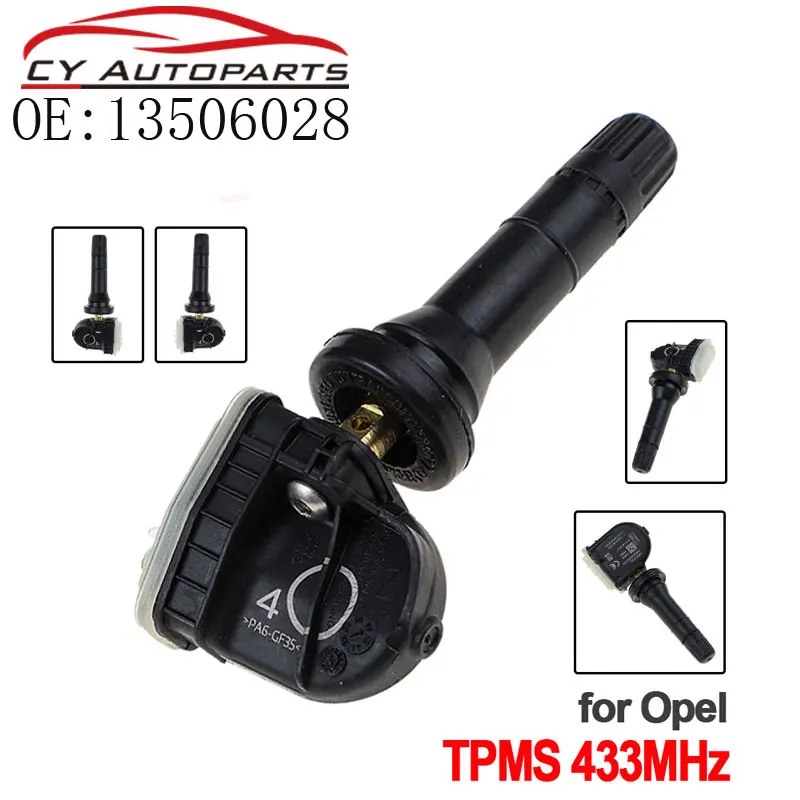 Sensores de presión de neumáticos TPMS para Opel Ampera Adam Antara