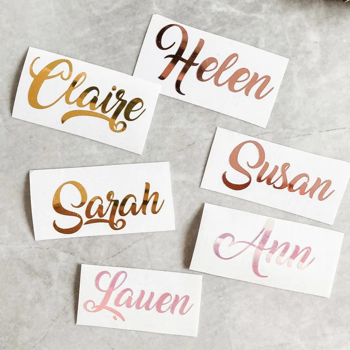 Vinyl Decals Stickers Vinyl Box Bag Party Stickers Labels 5pcs set 2 Inch 5cm Aliexpress