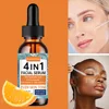 Rich in vitamin C The 4-in-1 facial moisturizing  easy to absorb. It is suitable for all skin, making skin smoother 3