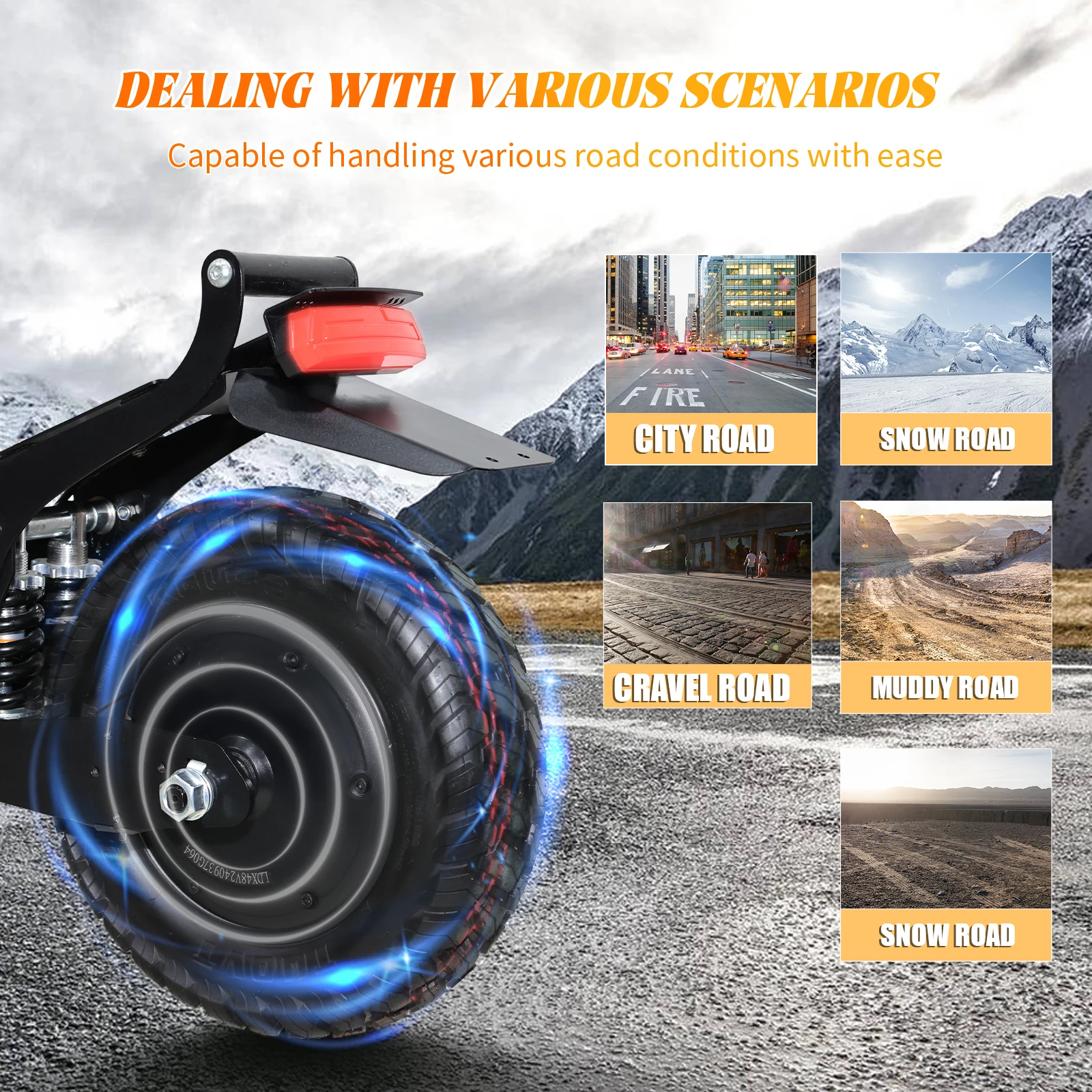 Arwibon Q30 2500W Electric Scooter 4