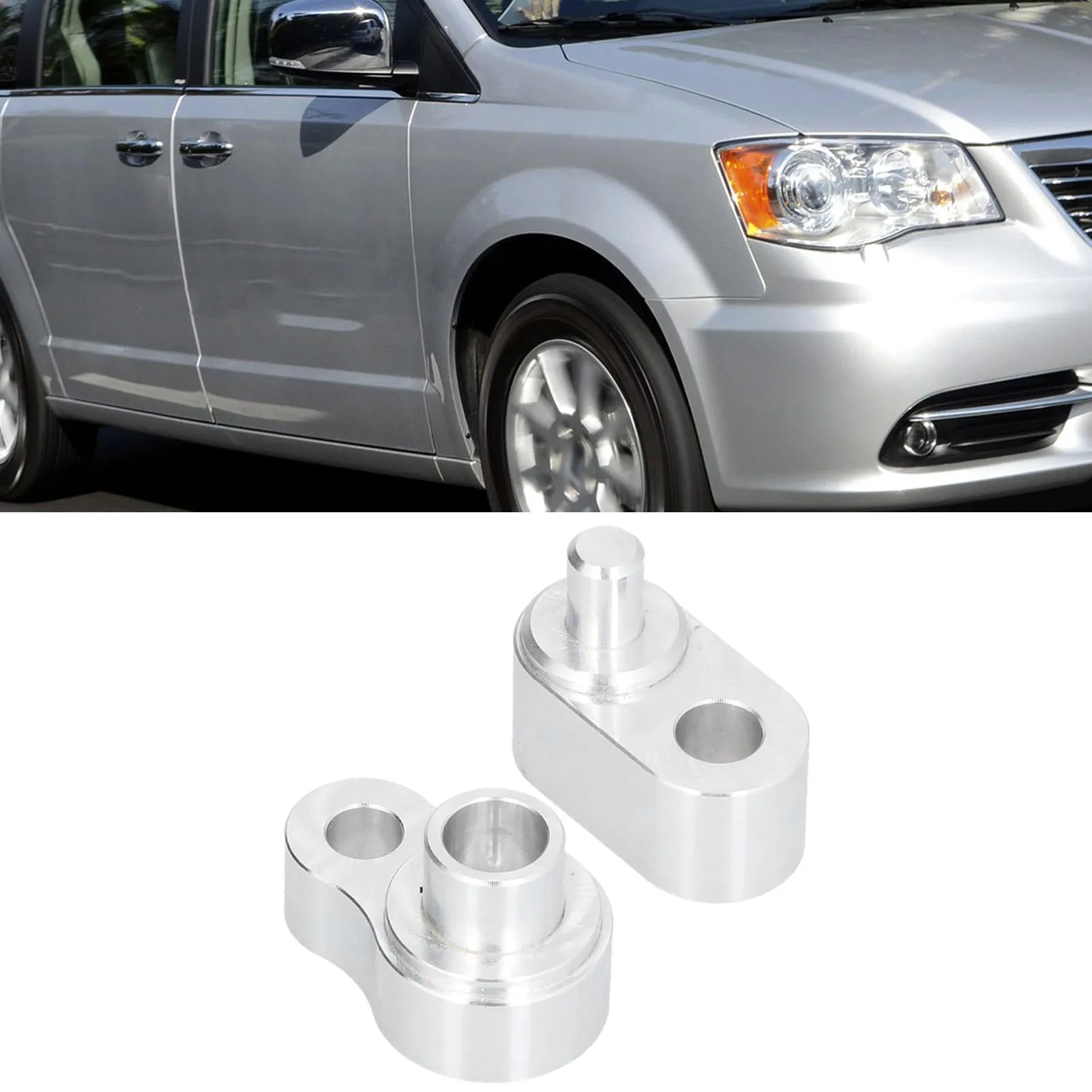 Kit blocco A/C posteriore Accessori in alluminio adatti per Chrysler Town/Country 2012 2013 2014 2015 2016 - Image 6