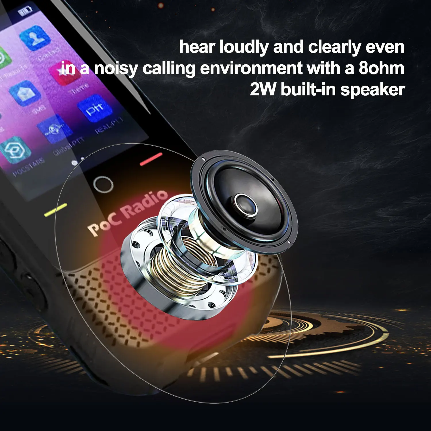Hiroyasu HI-B5Pro 4G Lte GPS Zello Real-PTT Global-PTT Pocstars PoC Walkie Talkie Android8.1 1GB RAM 8GB ROM 2.4" Touch Screen 5