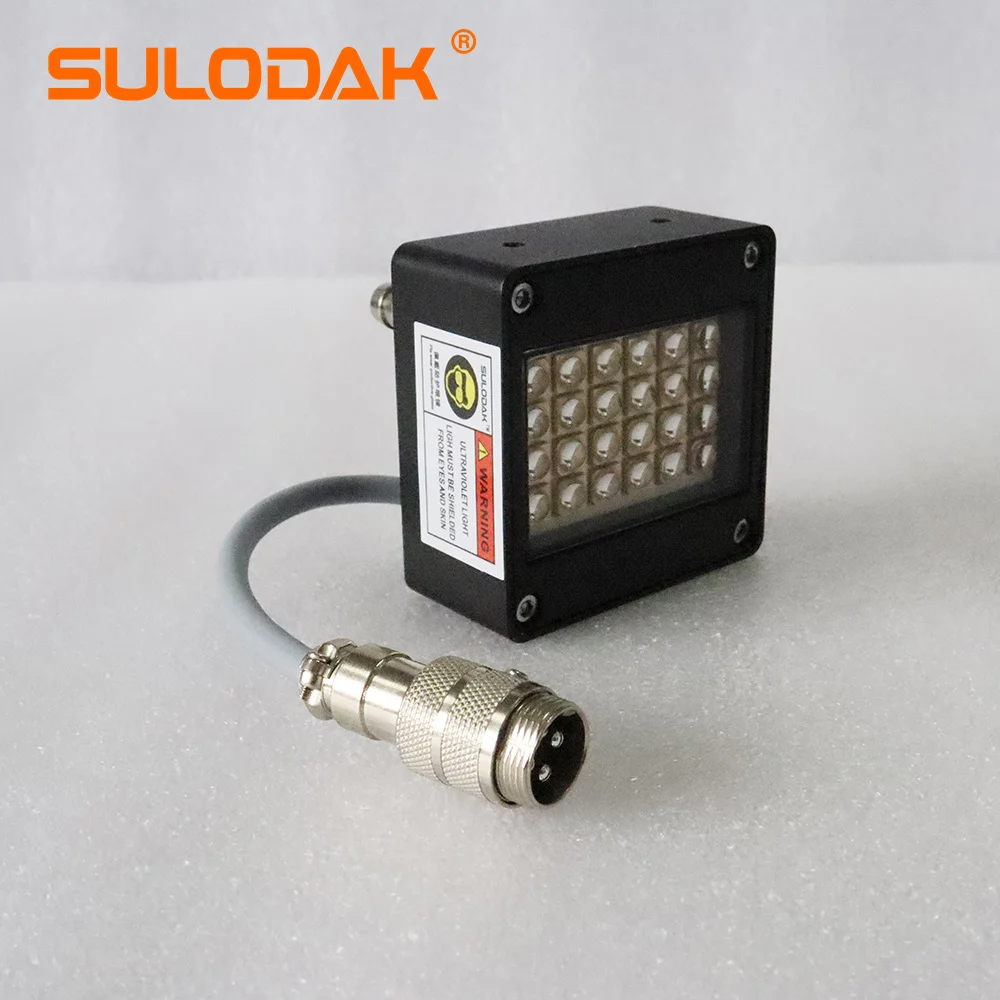 360W 수냉식 UV LED 경화 램프 50x20MM LED 잉크 건조 조명 고광도 UV 램프