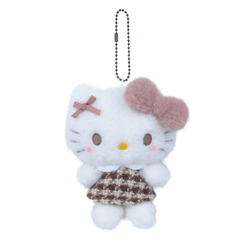 Wholesale 20pcs/lot new 10cm Fashion Kuromi Melody Stuffed Dolls Pendants Plush Toys Gifts Keyring for GIrl Gifts 5