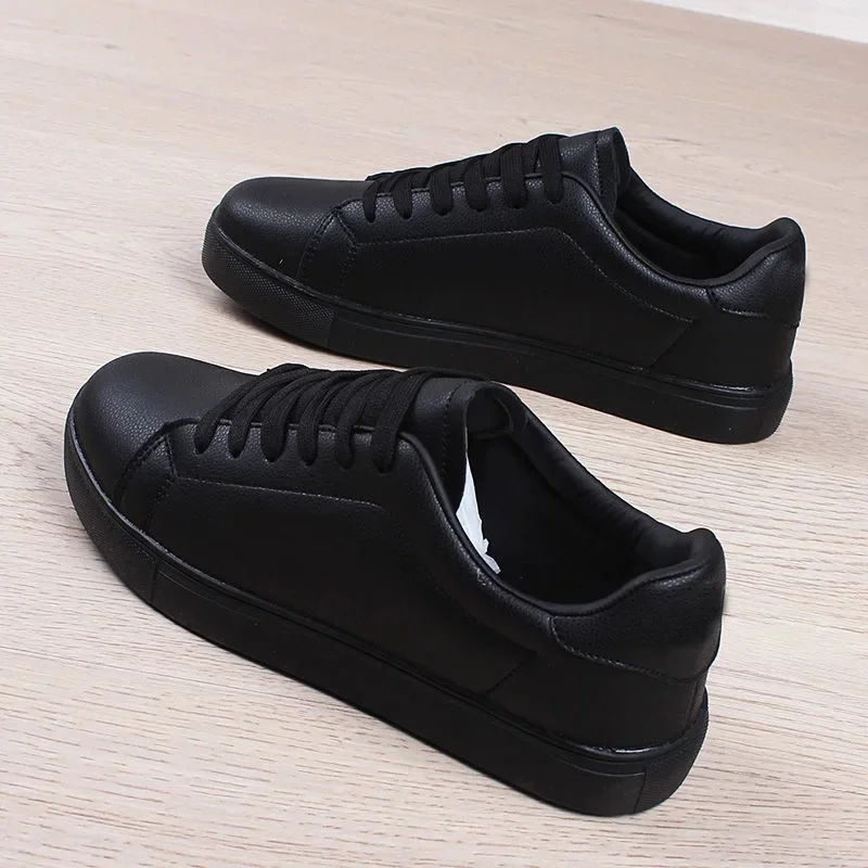 Black leather surface is a little small size 1