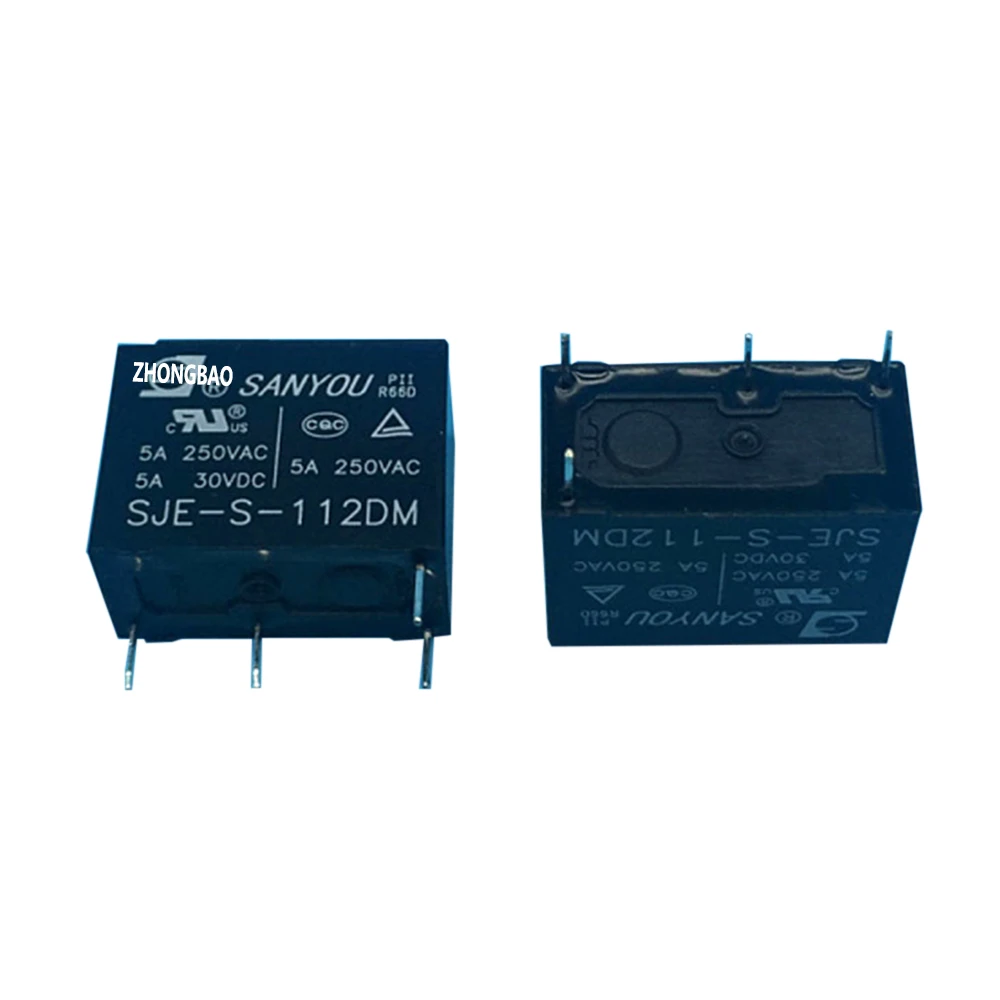 

wholesale 10pcs/lot relay SJE-S-112DM