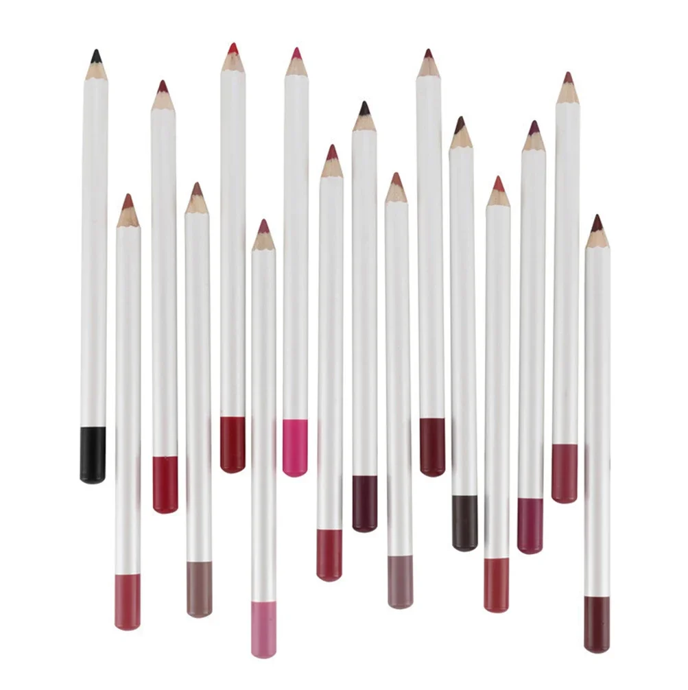 

Private Label 16 Color Matte Lip Liner Cosmetics Lip Makeup Products Nude Lip Pencil Waterproof Low Moq No Brand Wholesale