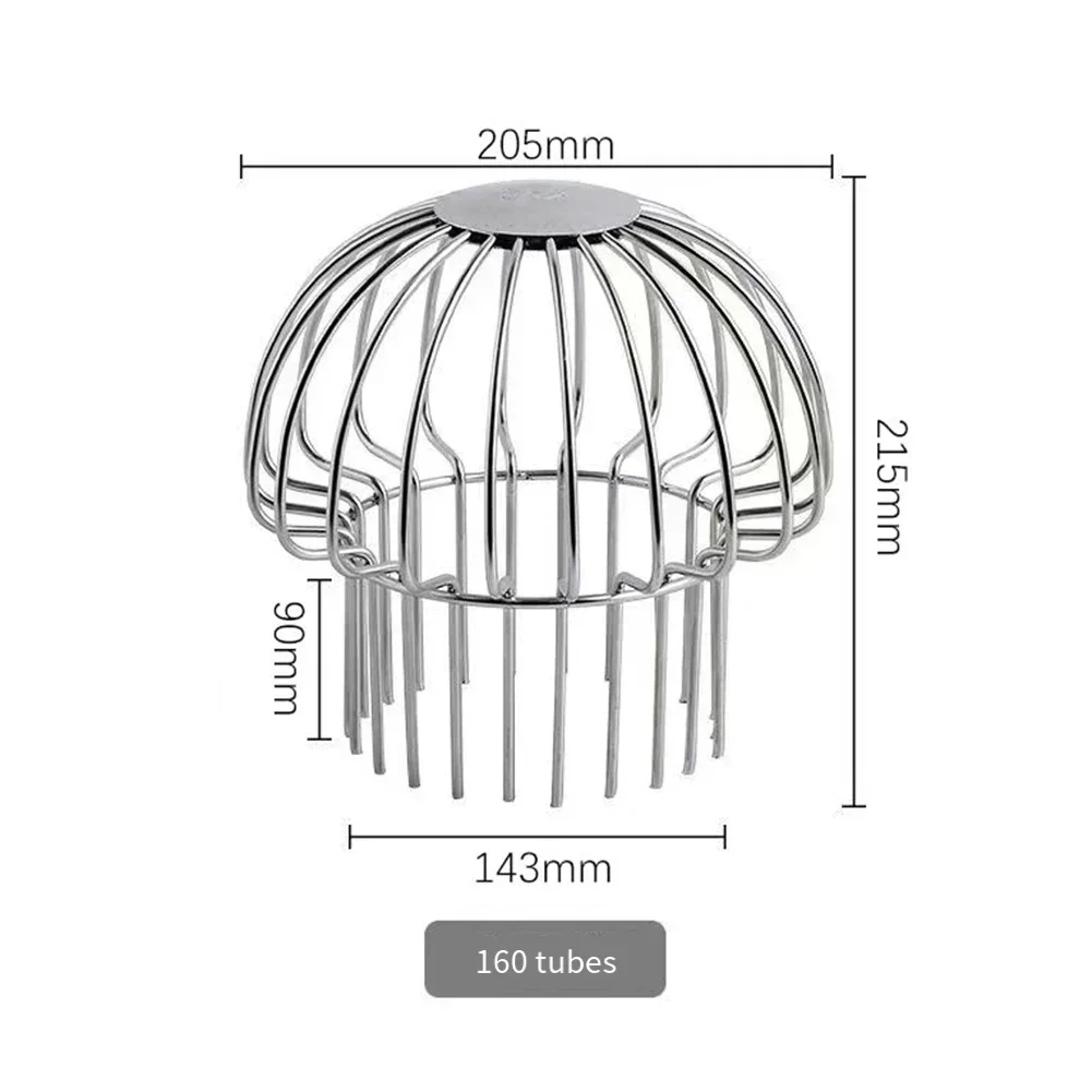 50-160mm Strainer Garden Landscaping Floor Drain Gutter Guard Roof Guttering Cover Leaf Protection Netting Gutter Guard Mesh