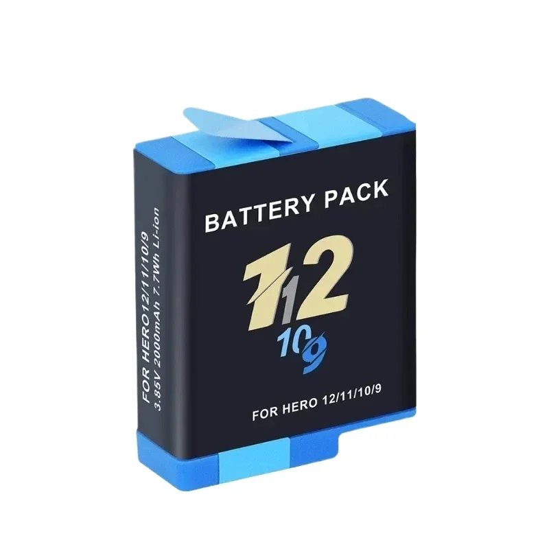 High Capacity 2000mAh Battery for GoPro Cameras