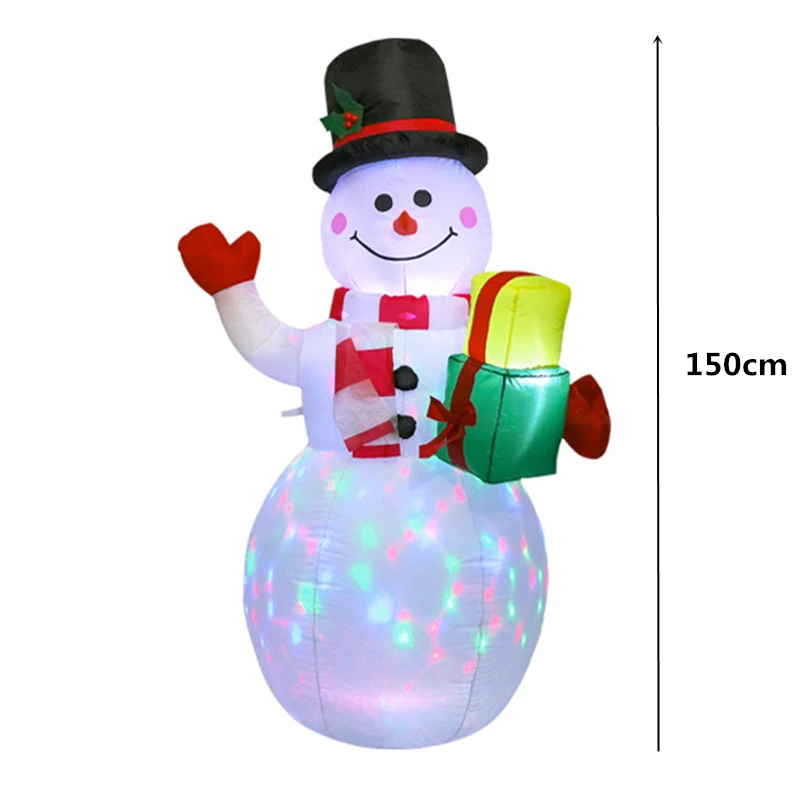 thumbnail image 1 of Árbol de Navidad inflable gigante que brilla intensamente, decoración navideña para exteriores, luces LED para fiestas, decoración navideña de Año Nuevo, 1 of 5