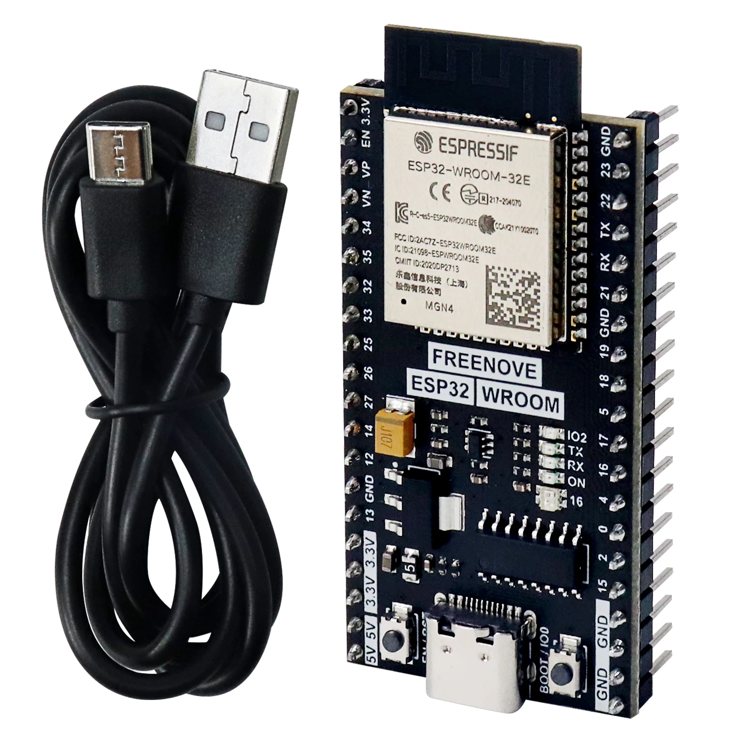 Freenove-ESP32-WROOM-Board-Compatible-with-Arduino-IDE-Onboard-Wireless ...