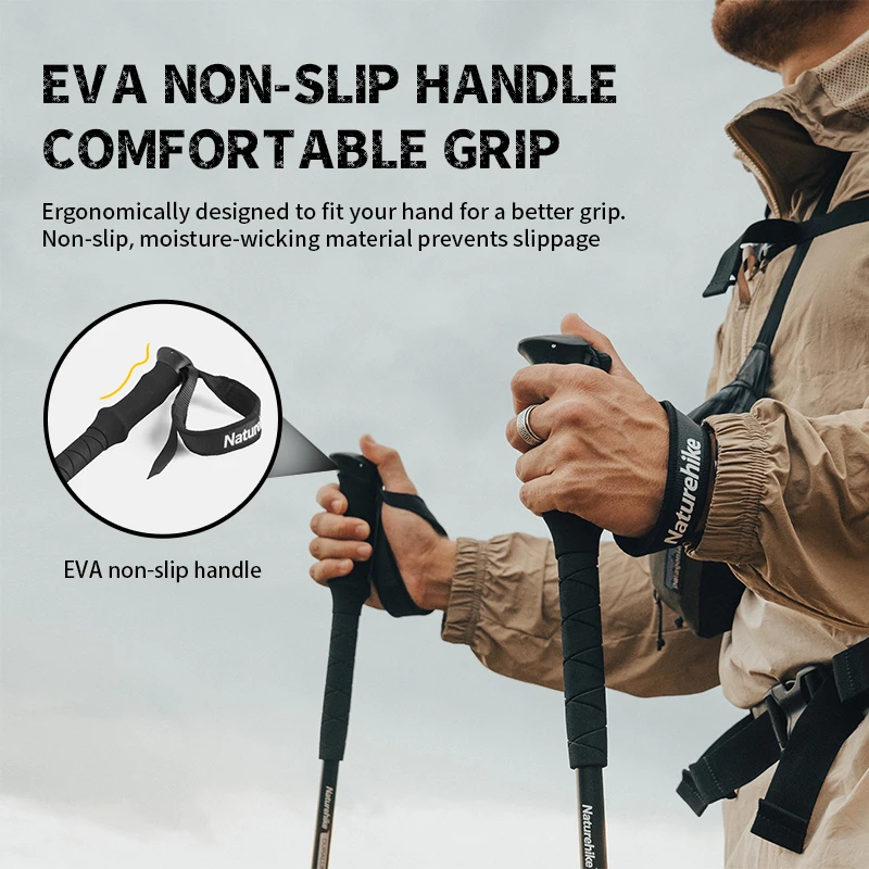 Naturehike ST03 Snow Pro Trekking Poles 5