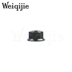Weiqijie Premium Titanium Motorcycle Repair Screw Bolt - 75mm (Black)