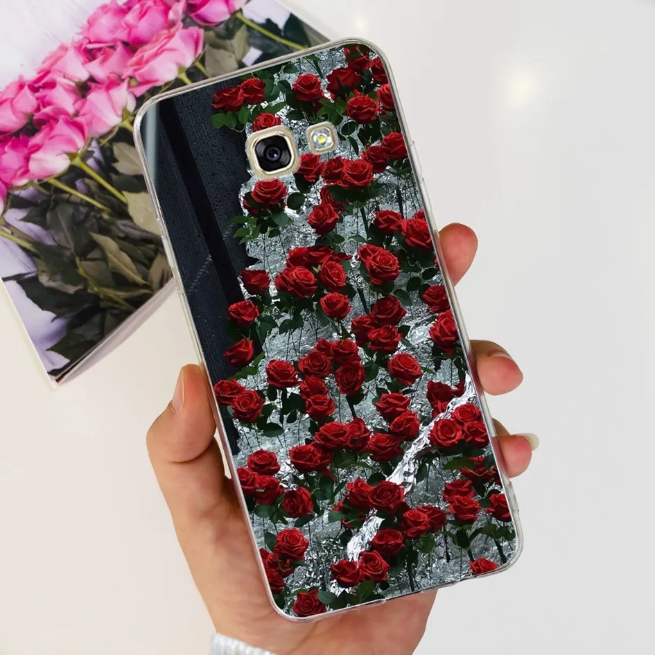 Flower Transparent Silicone Soft Phone Case - Popular Bumper Design