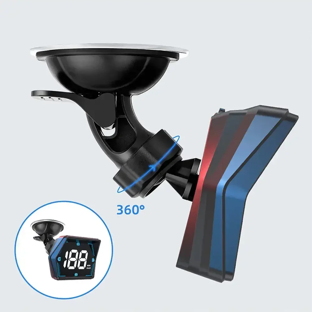 USB Car HUD Head Display Tachimetro digitale Misuratore di velocità GPS KMH MPH Dispaly per accessori ricambi auto moto camion