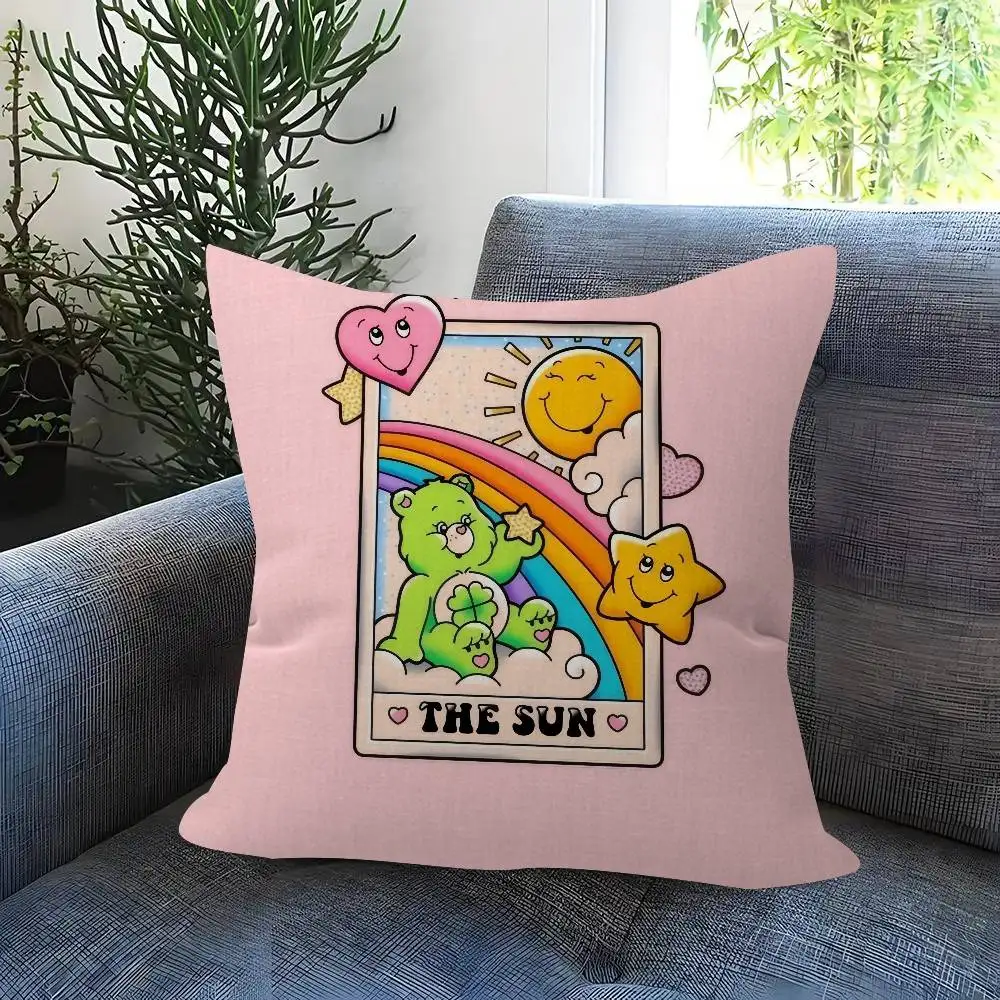 Kissen als Geschenk, Heim- und Bürodekoration, Kissen für Schlafzimmer, Sofa, Auto, Kissenbezug, niedlicher C-Care B-Bears – Detail 16
