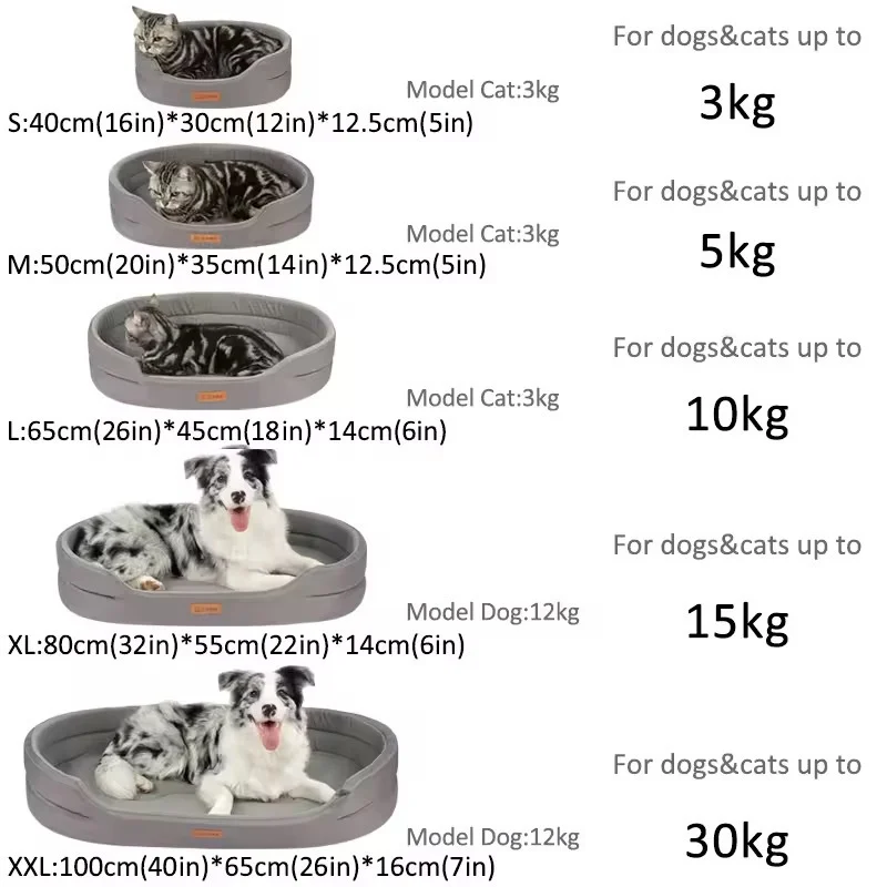 Waterproof Square Dog Bed 3