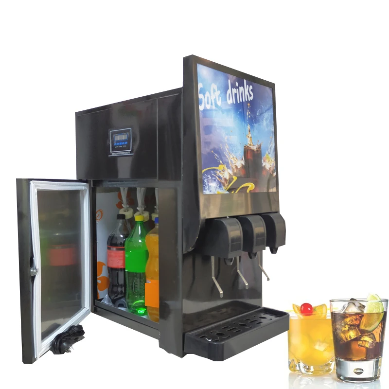 

Commercial Beverage Machine Fully Automatic Small Chain Catering Built-in Bottled Carbonated Beverage Machine Coke Cup Dispenser