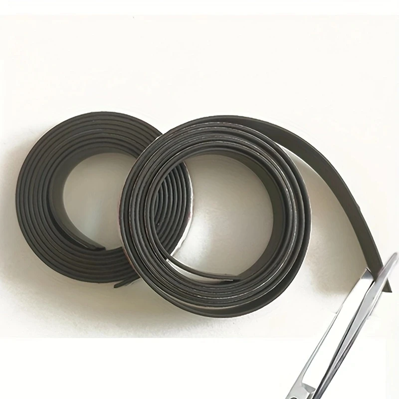 Rubber Magnetic Stripe 1M Rubber Magnetic Stripe Flexible Magnet DIY Craft Tape