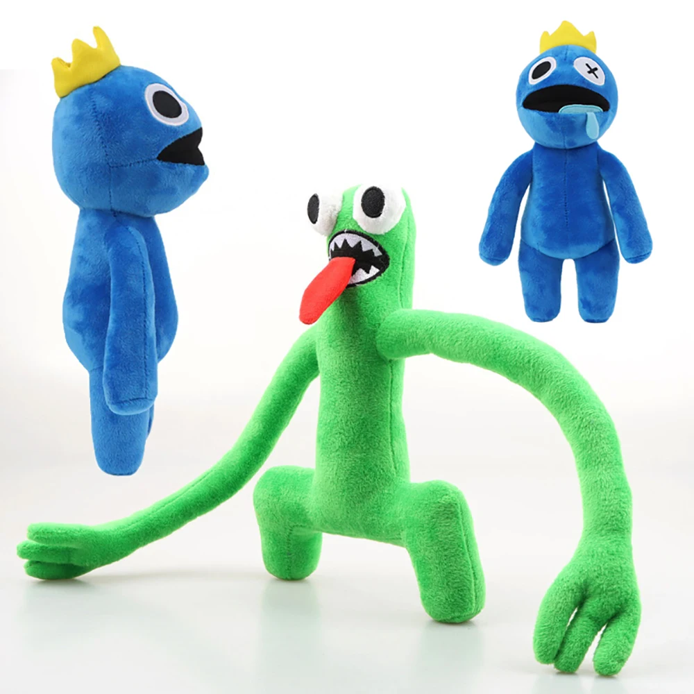 Plush toy monster green from rainbow friends | 3D model