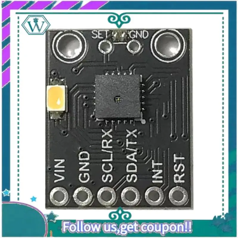 업그레이드된 AS7263 적외선 분광계 모듈 - 광 분석용 6채널 고정밀 컬러 센서