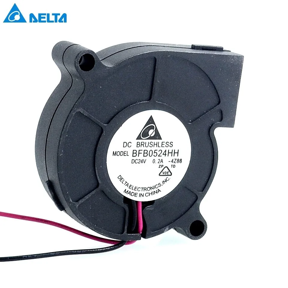 

1pcs BFB0524HH 5015 5cm 50mm 24V 0.2A turbine centrifugal blower cooling fan drive for Delta 50*50*10mm for DELTA