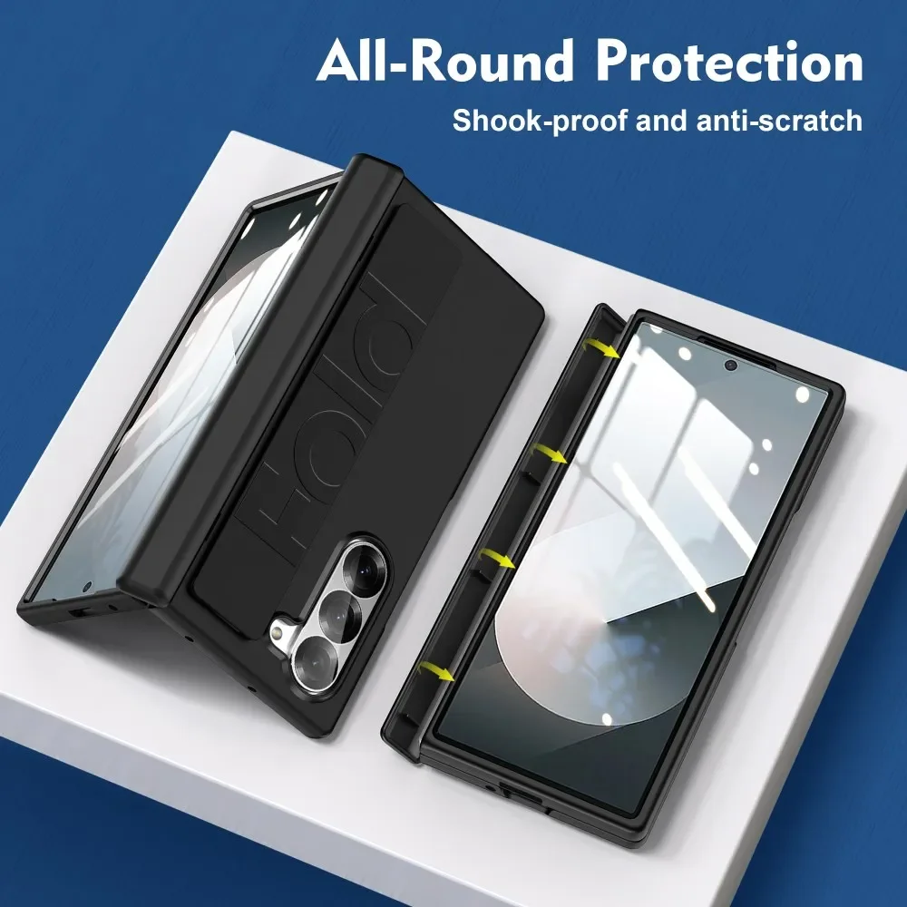 Ultrathin Matte Silicone Wristband Shockproof Folding Hard PC Cover