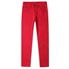 Plus Size Handsome White Jeans High Quality Men's Pants Waist Slim Elastic Small Legs Pants With New Pants Men Red Trousers 3