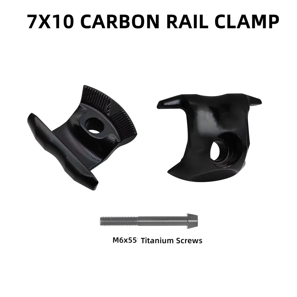 Pince de tige de selle en carbone ovale 7*9/7*10mm pièces de Rail de selle en carbone pince de tige de selle adaptée à l'utilisation de vélo de route en carbone Pince de tige de selle en carbone ovale 7*9/7*10mm pièces de Rail de selle en carbone pince de tige de selle adaptée à l'utilisation de vélo de route en carbone