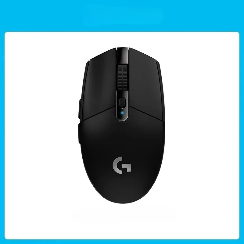 עכבר משחק אלחוטי Logitech G304, מקלט USB אופטי לספורט אלקטרוני, עכבר מחשב ארגונומי למחשב נייד / שולחן, משרד ומשחקים